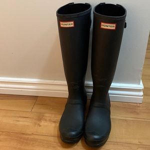 Black Hunter Boots